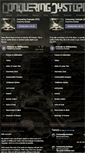 Mobile Screenshot of conqueringdystopia.com
